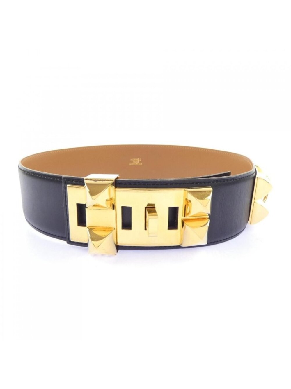 Hermes Vintage Collier de Chien 38 Belt